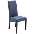 STUHL  in Webstoff Textil  - Blau/Buche Kolonial, KONVENTIONELL, Holz/Textil (47/102/57cm) - Carryhome