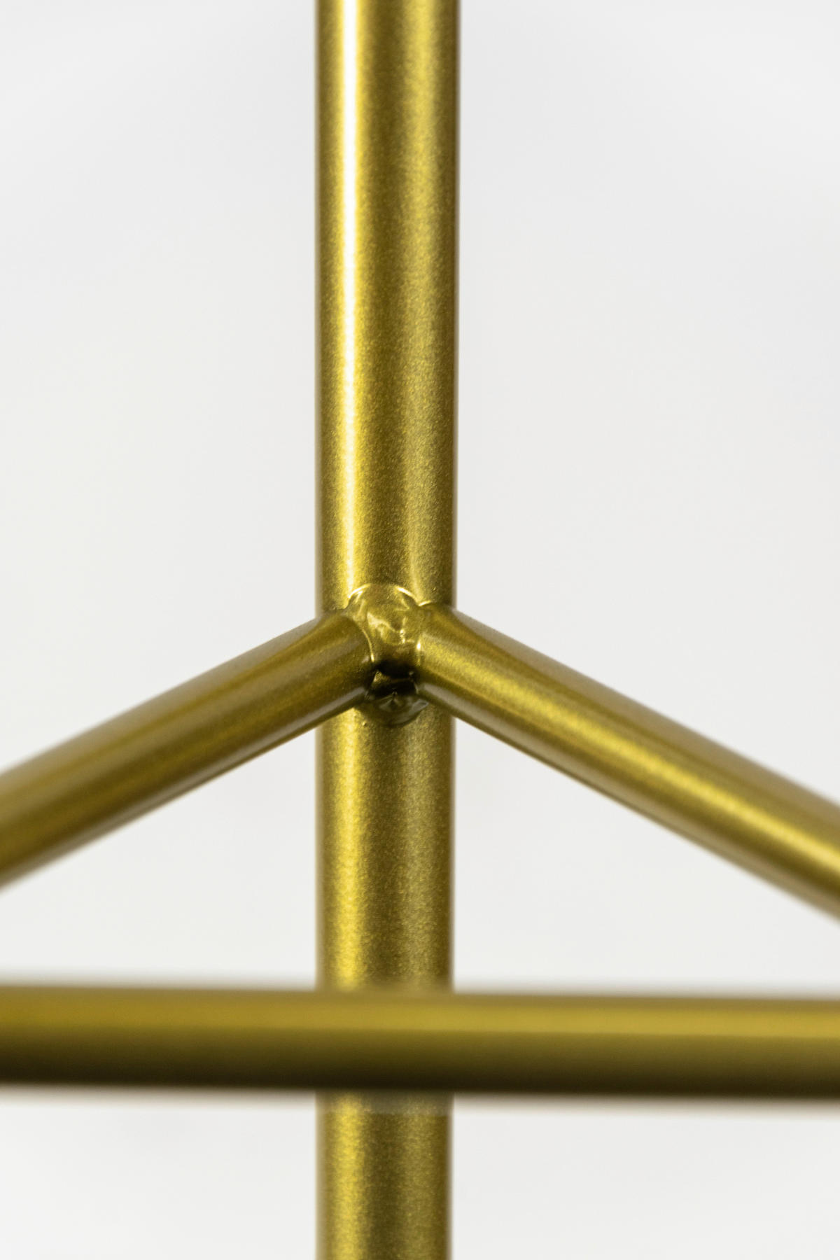 BLUMENSTÄNDER Metall  - Goldfarben, Basics, Metall (18/25/18cm)