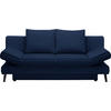SCHLAFSOFA in Blau  - Blau/Schwarz, Design, Textil/Metall (200/85/90cm) - Xora