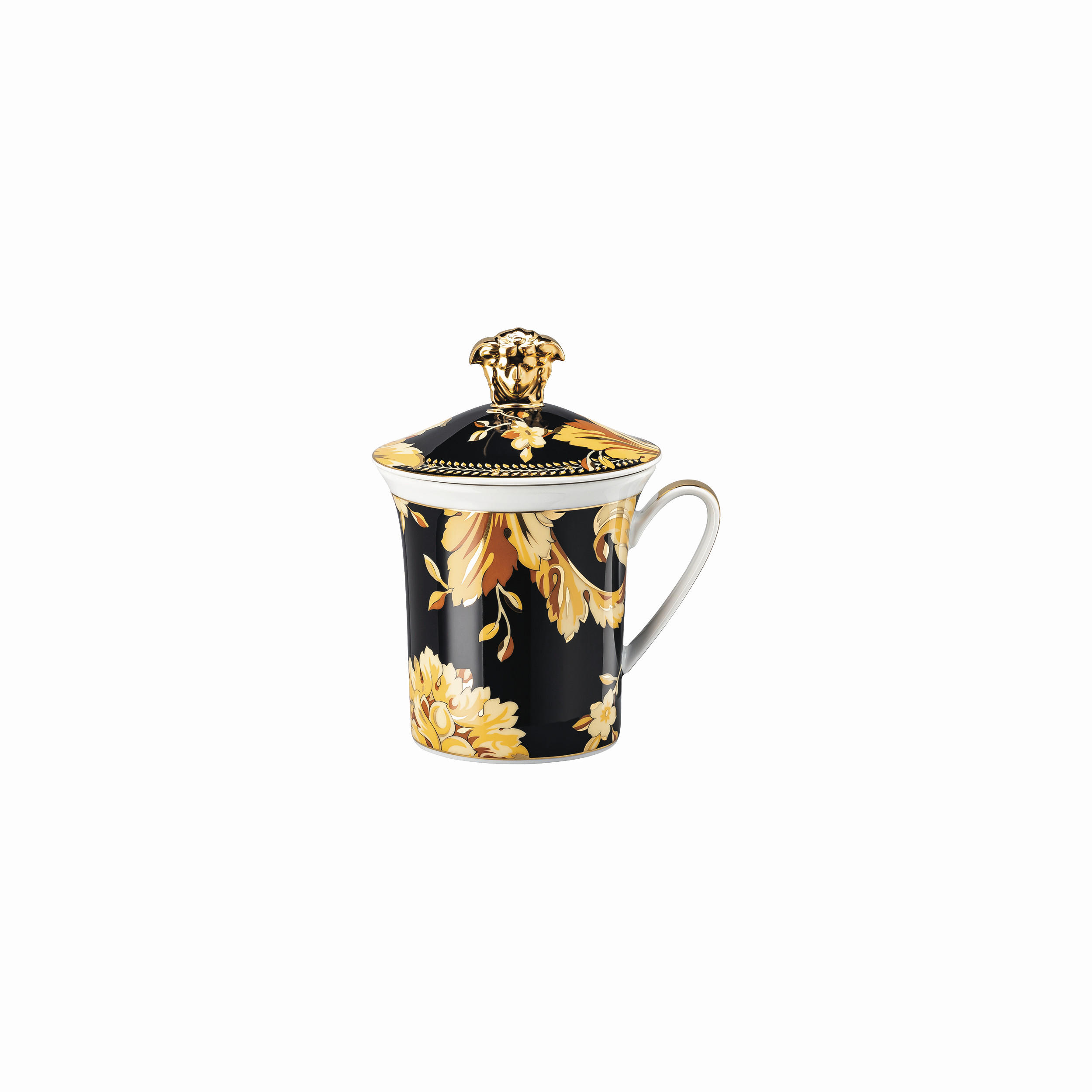 SKODELICA  VERSACE VANITY      0,35 l  - zlate barve/črna, Basics, keramika (0,35l) - Versace