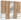 DREHTÜRENSCHRANK 250/216/58 cm 5-türig  - Chromfarben/Eichefarben, MODERN, Holzwerkstoff/Metall (250/216/58cm) - MID.YOU