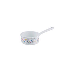 STIELKASSEROLLE Flora 0.75 l  - Weiß, LIFESTYLE, Metall (14cm) - Riess