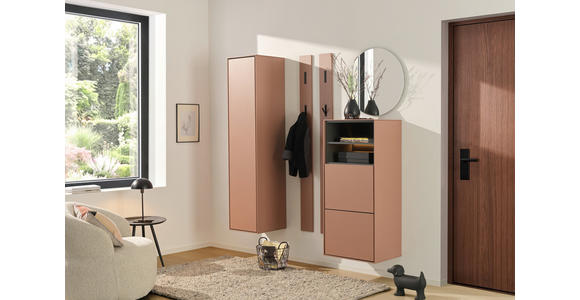 GARDEROBENSCHRANK RENO  in 42/170/41 cm  - Braun, Design, Holzwerkstoff (42/170/41cm) - Voleo