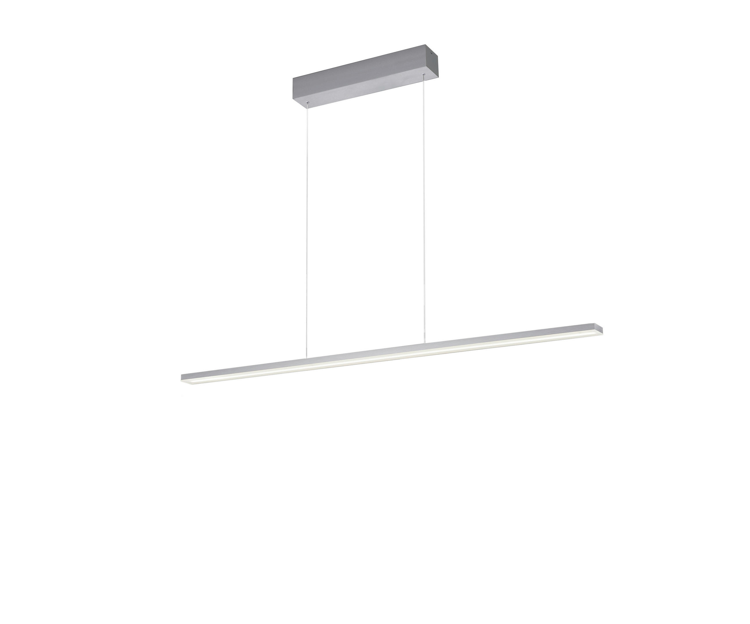 LED-HÄNGELEUCHTE 119/4/30-140 cm  - Alufarben, KONVENTIONELL, Metall (119/4/30-140cm) - BOPP
