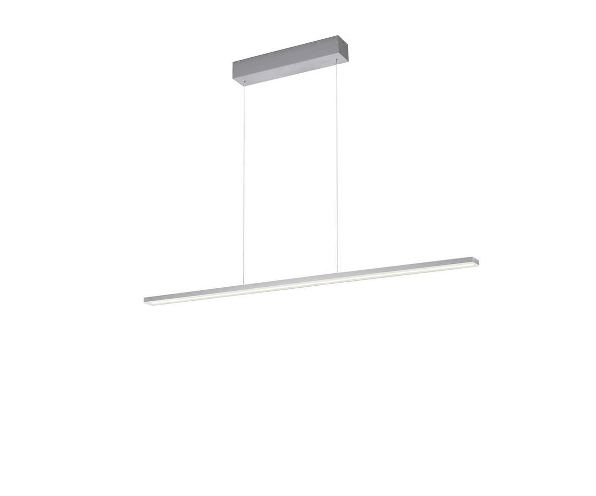 LED-HÄNGELEUCHTE 119/4/30-140 cm  - Alufarben, KONVENTIONELL, Metall (119/4/30-140cm) - BOPP