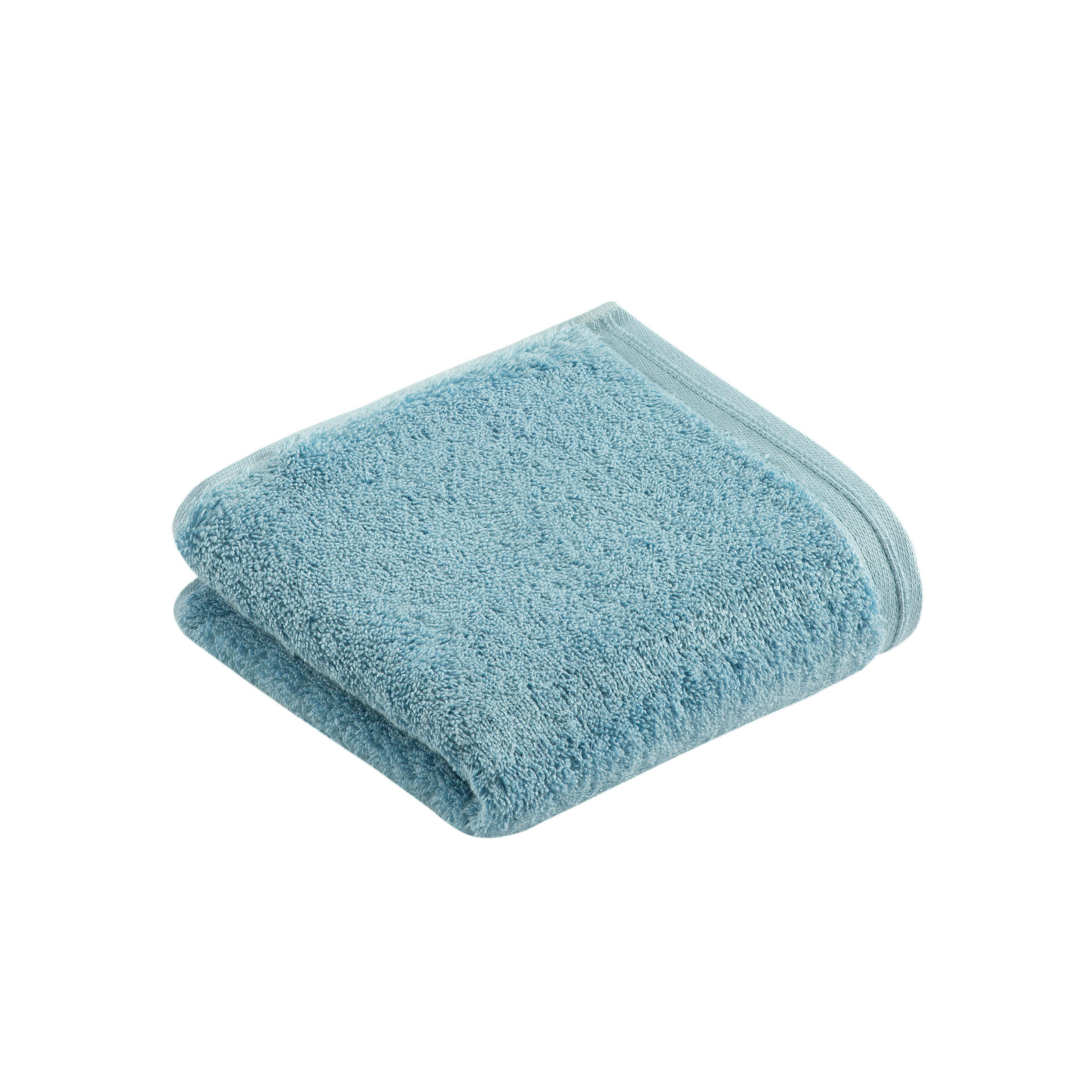 Vossen Gästetuch Vegan Life Blau 40x60 cm