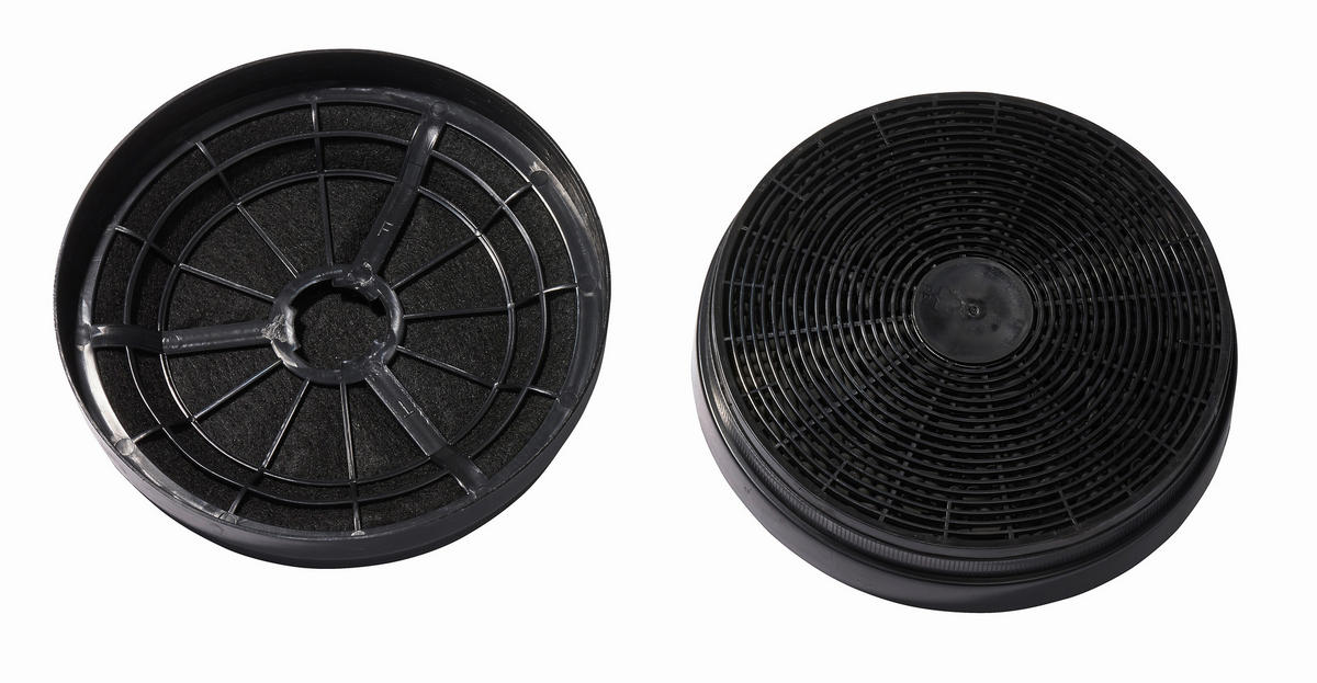 KOHLEFILTER  - Schwarz, Trend, Kunststoff (17,5/3,5/17,5cm) - PKM