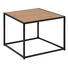 COUCHTISCH in Metall, Holzwerkstoff - Eichefarben/Schwarz, Trend, Holzwerkstoff/Metall (60/40/60cm) - Carryhome COUCHTISCH in Metall, Holzwerkstoff - Eichefarben/Schwarz, Trend, Holzwerkstoff/Metall (60/40/60cm) - Carryhome