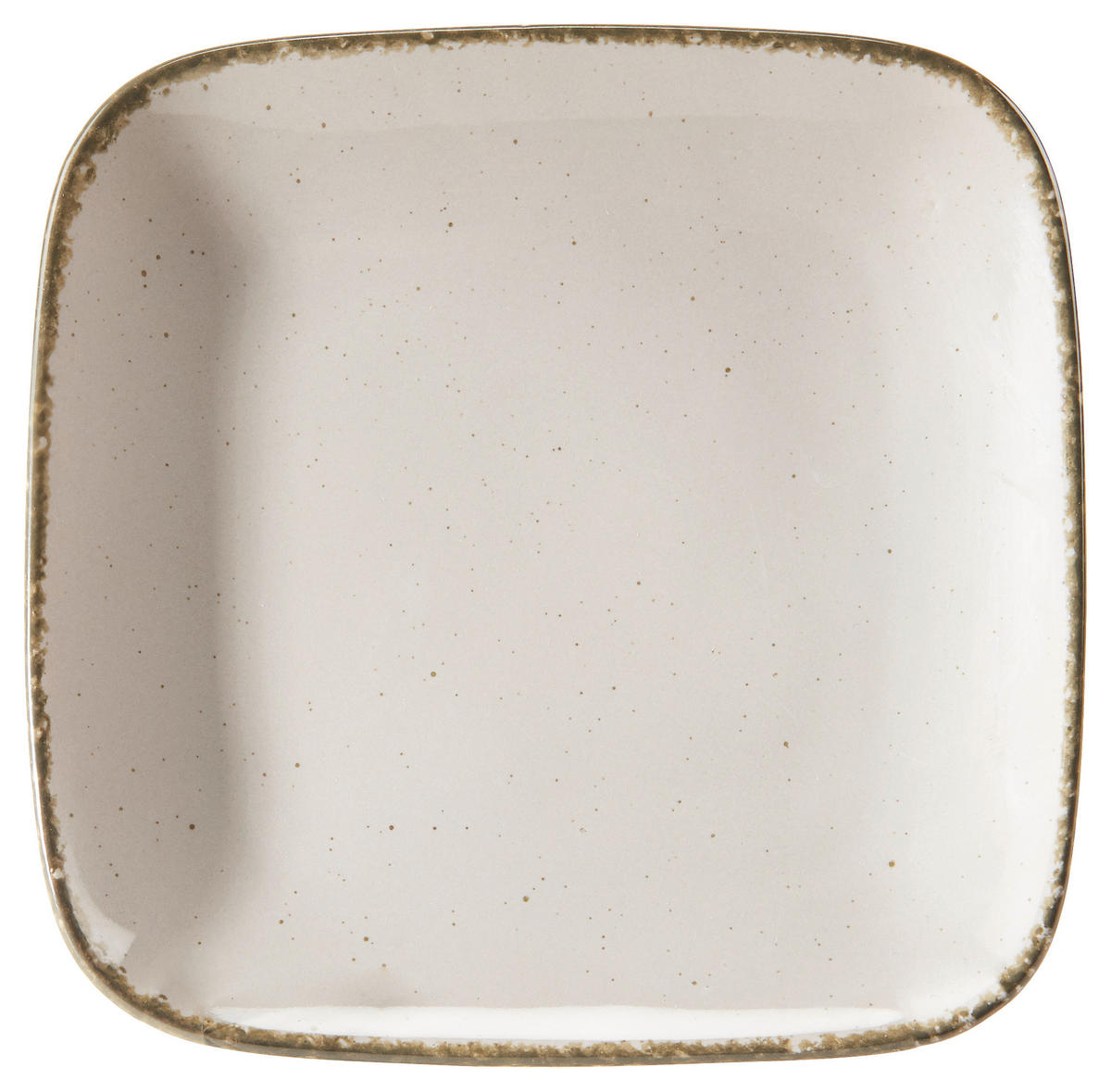 APERITIFTELLER Braun, Grau Casa  - Braun/Grau, Basics, Keramik (14/14cm) - Ritzenhoff Breker