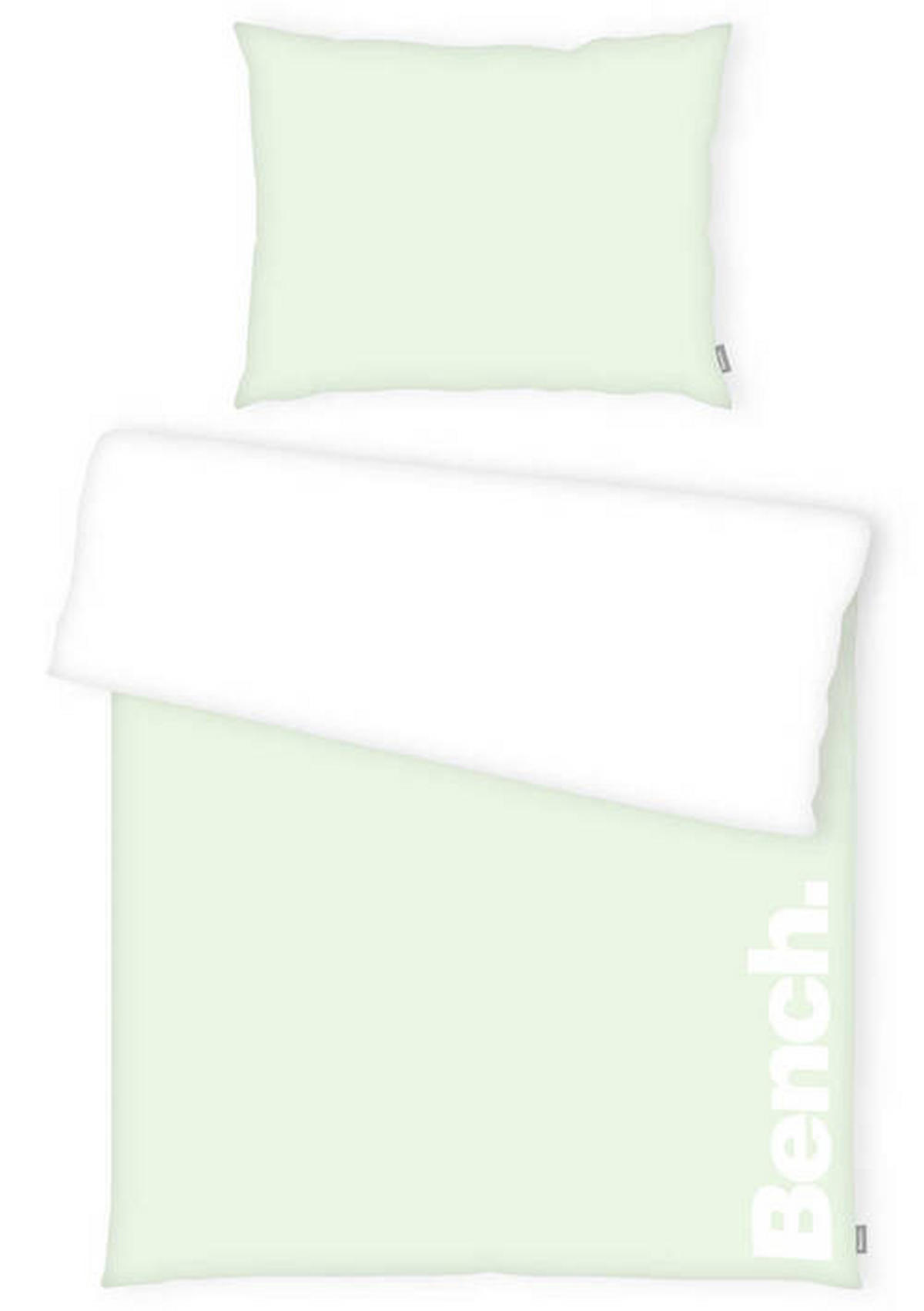 WENDEBETTWÄSCHE 135/200 cm  - Grün, Basics, Textil (135/200cm) - Bench