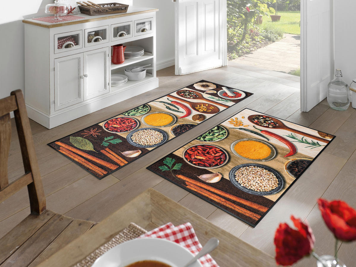 KOBEREC DO KUCHYNE, 75/120 cm, viacfarebná - viacfarebná, Konventionell, textil/plast (75/120cm) - Esposa