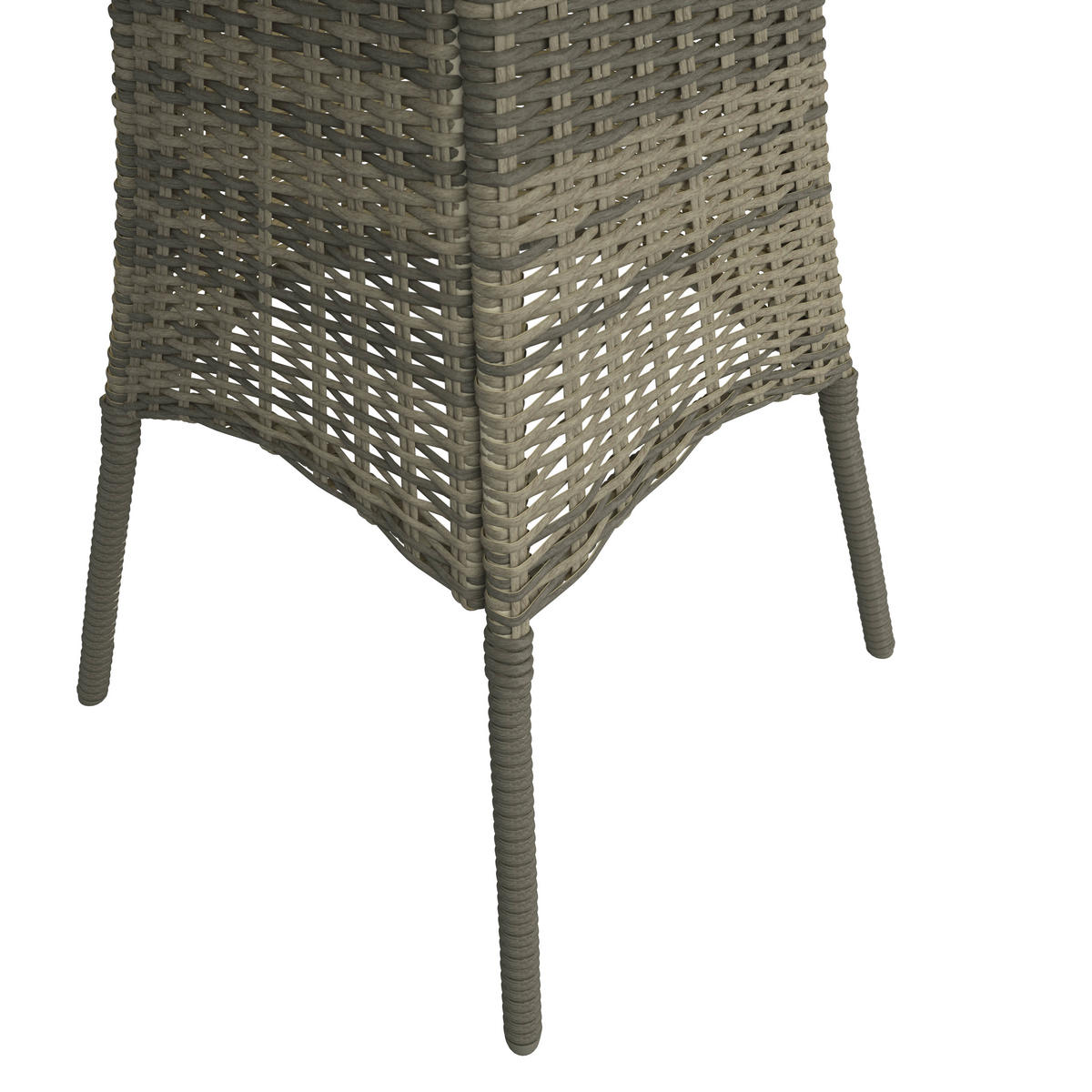 BALKONSET  - Grau, MODERN, Glas/Kunststoff - Ambia Garden