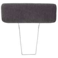 KOPFSTÜTZE - Anthrazit, KONVENTIONELL, Textil (55/20/13cm) - Hom`in