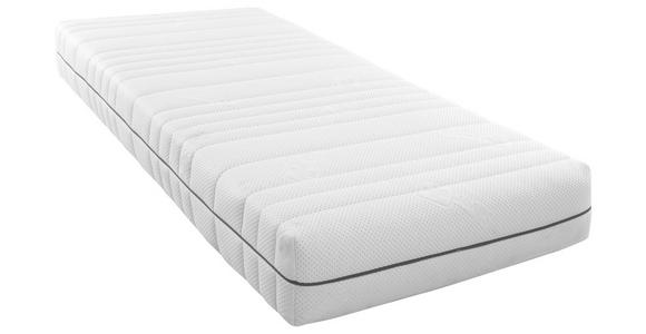 TASCHENFEDERKERNMATRATZE 90/200 cm Höhe ca. 25 cm  - Weiß, Basics, Textil (90/200cm) - Sleeptex