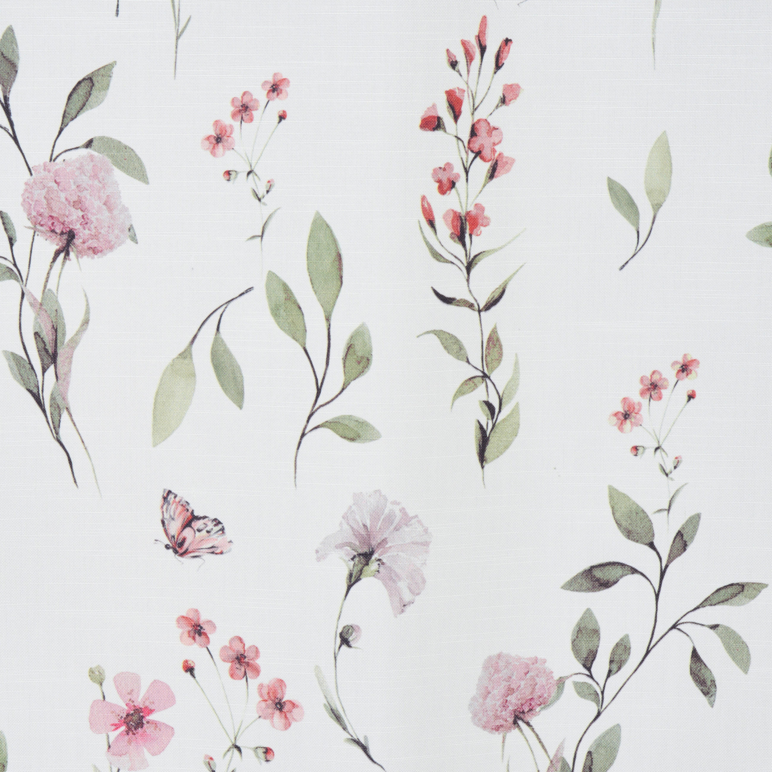 VORHANGSTOFF per lfm blickdicht  - Rosa, Design, Textil (150cm) - Esposa