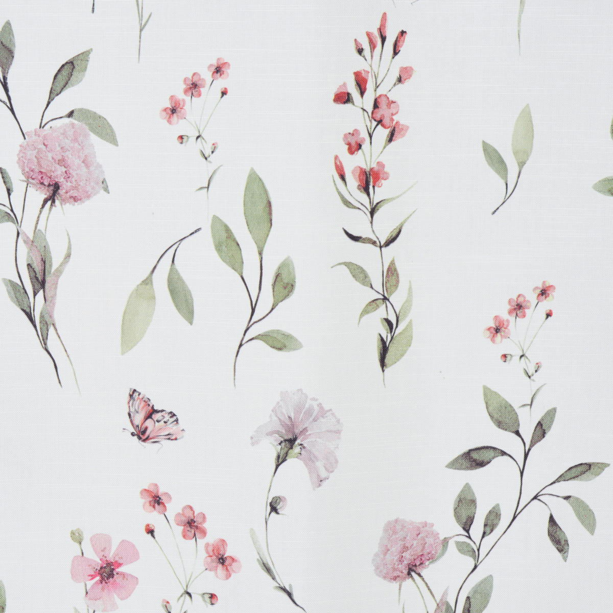 VORHANGSTOFF per lfm blickdicht  - Rosa, Design, Textil (150cm) - Esposa