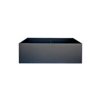 HOCHBEET 100/50/150 cm  - Anthrazit, Basics, Metall (100/50/150cm)