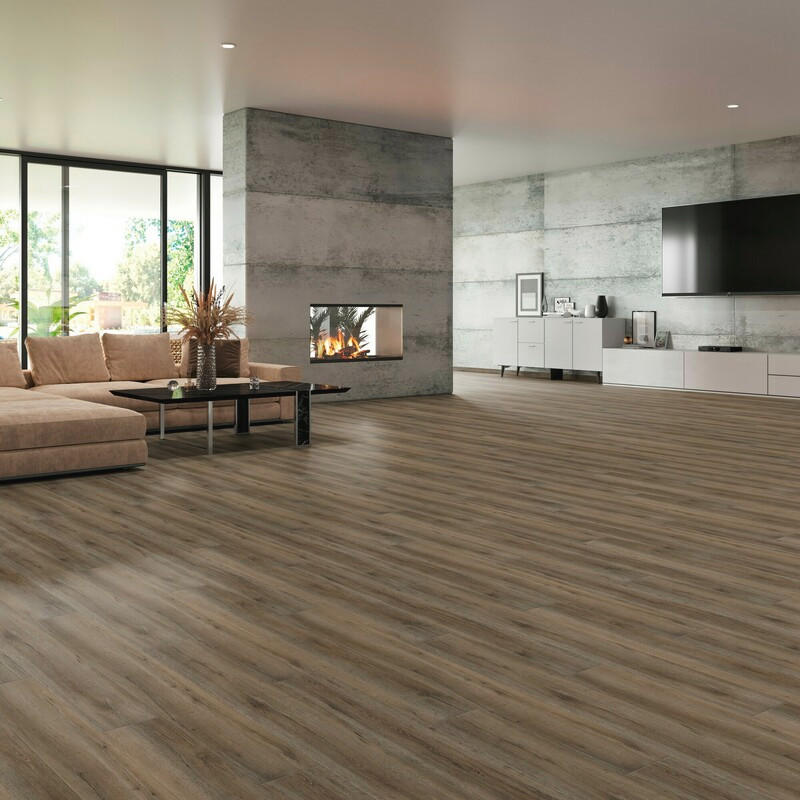 VINYLBODEN Robusto Eiche Tabacco 100003401  per  m² - Design, Holz (120,5/21/1cm) - Tilo