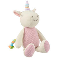 ZVIERATKO NA HRANIE - biela, Trend, textil (30cm) - Patinio