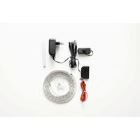 LED-STRIP 135 cm   - Schwarz/Weiß, Design, Kunststoff/Metall (135cm) - Hom`in