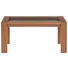 COUCHTISCH in Holz, Glas 98/63/45 cm - Nussbaumfarben, KONVENTIONELL, Glas/Holz (98/63/45cm) - Invivus COUCHTISCH in Holz, Glas 98/63/45 cm - Nussbaumfarben, KONVENTIONELL, Glas/Holz (98/63/45cm) - Invivus