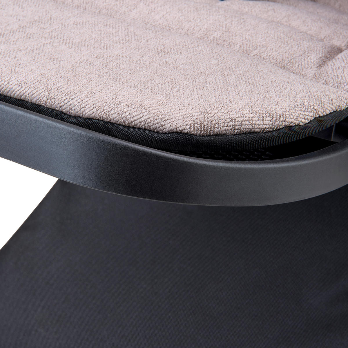 KINDERWAGENSET Facetty  - Beige/Braun, Design, Textil/Metall (104,5/62/94cm) - Jimmylee