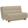SCHLAFSOFA  in Webstoff Beige  - Beige/Naturfarben, MODERN, Holz/Textil (145/92/102cm) - Novel