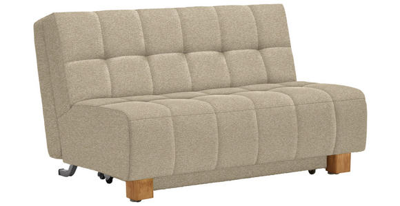 SCHLAFSOFA  in Webstoff Beige  - Beige/Naturfarben, MODERN, Holz/Textil (145/92/102cm) - Novel