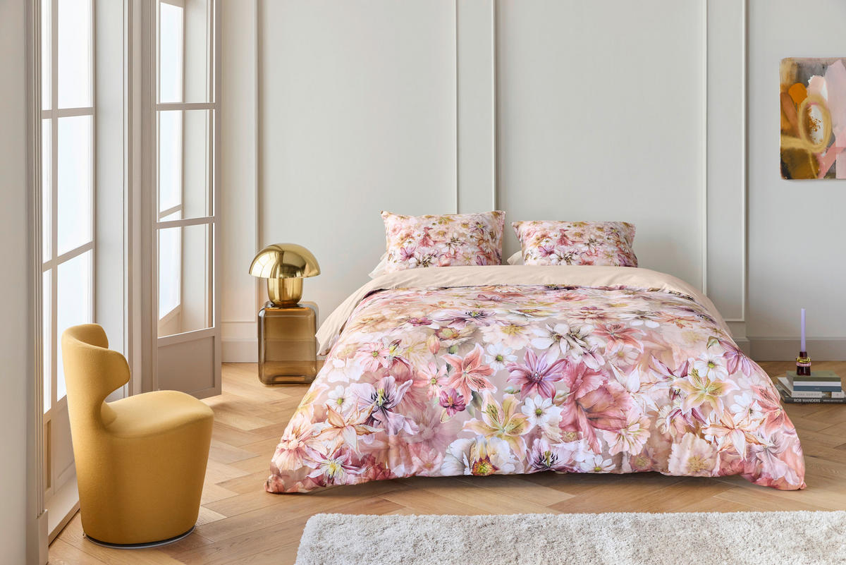 BETTWÄSCHE Fransaro Satin 160/210 cm  - Terracotta, Basics, Textil (160/210cm) - Novel