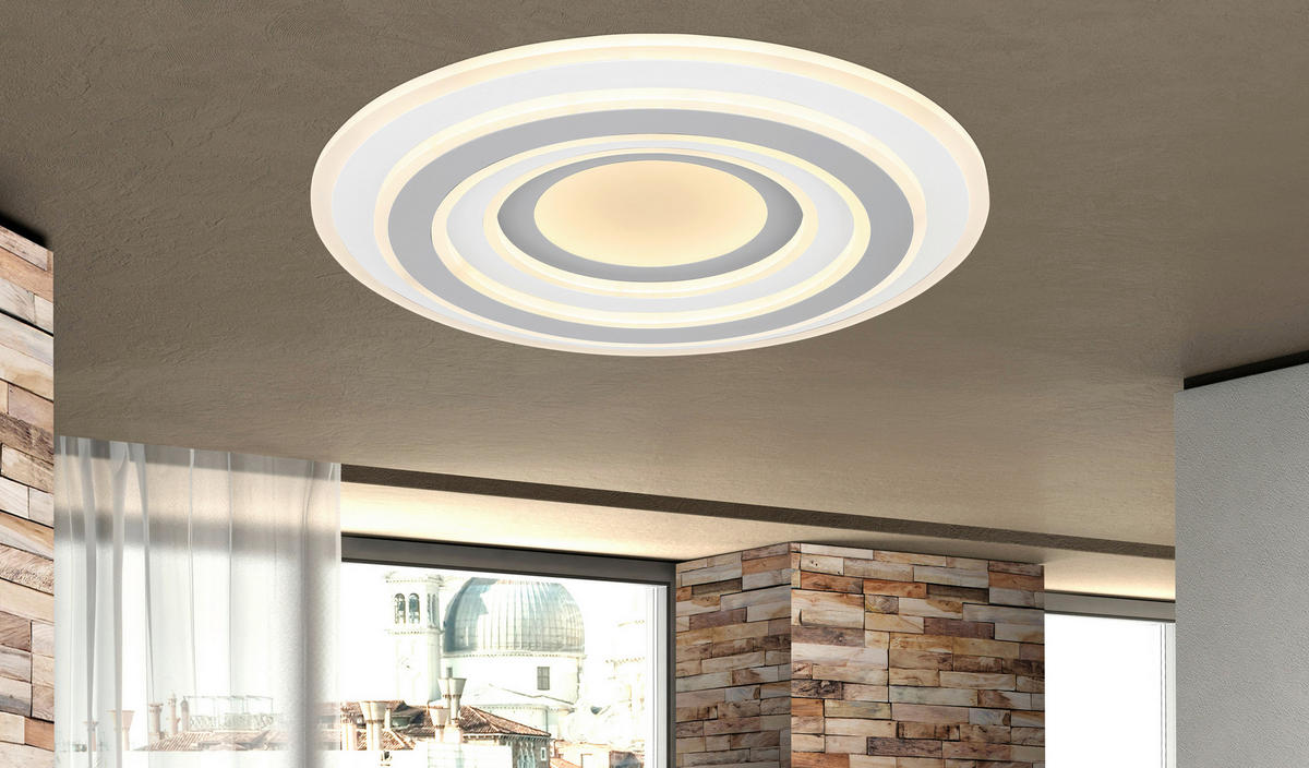 STROPNÍ LED SVÍTIDLO, 50/7 cm  - Design (50/7cm) - Globo