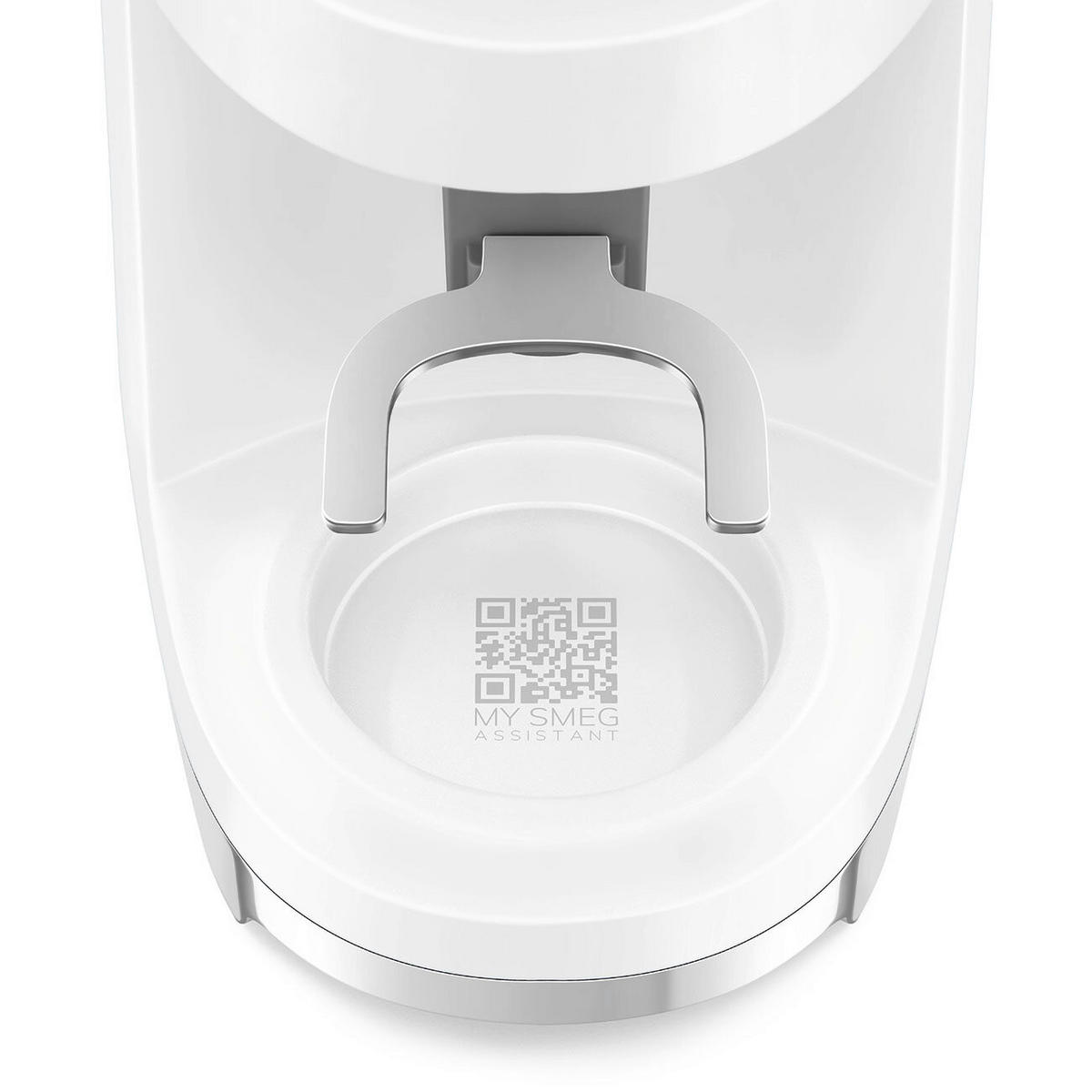 MLINČEK ZA KAVO  50`Style  15/35/22 cm                 - bela/visoki sijaj, Basics, kovina/umetna masa (15/35/22cm) - SMEG