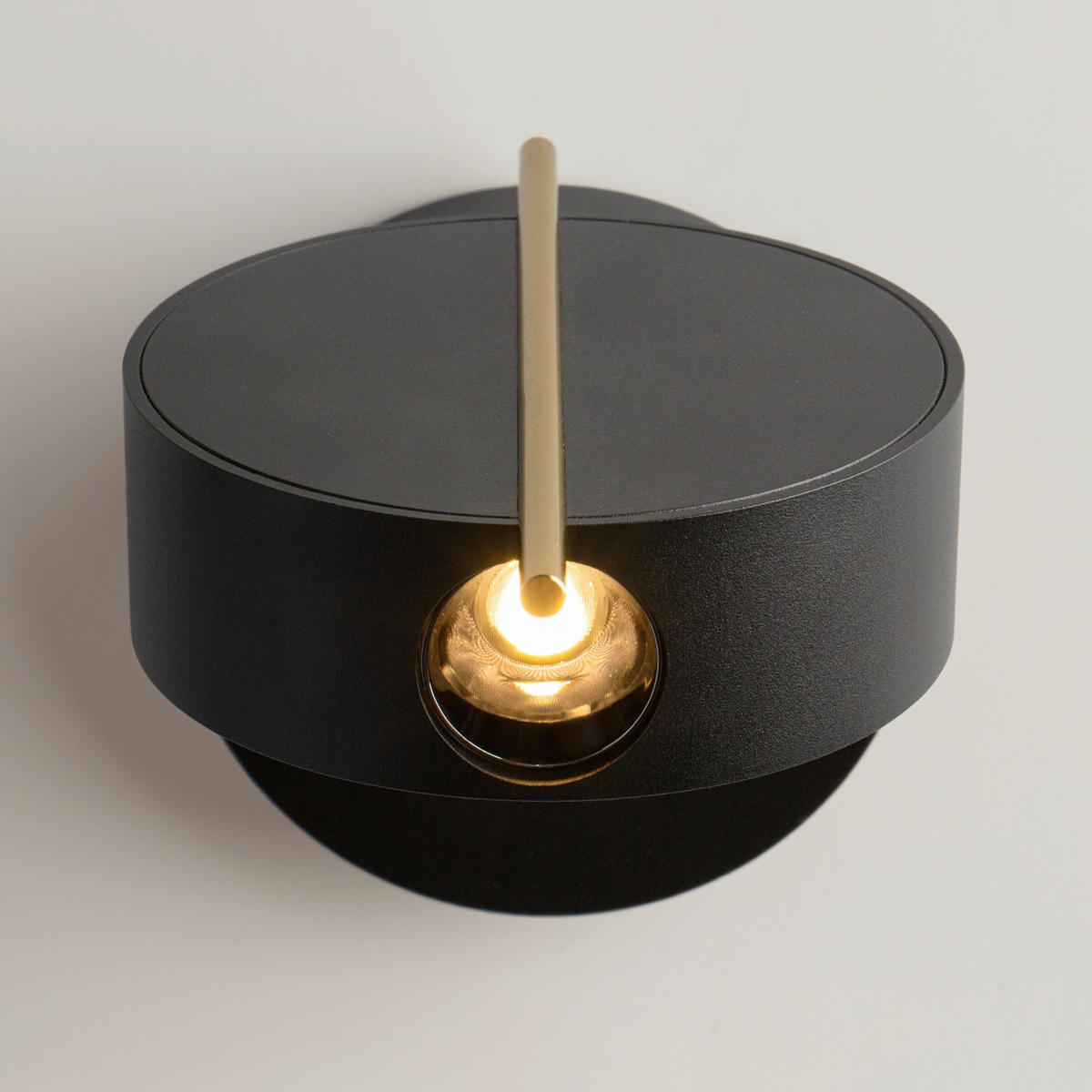 WANDLEUCHTE Nuance 10/14 cm  - Schwarz, Design, Metall (10/14cm) - MAYTONI