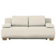 BOXSPRINGSOFA  in Webstoff Naturfarben Skandinavisch  - Naturfarben, MODERN, Holz/Textil (205/93/108cm) - Venda