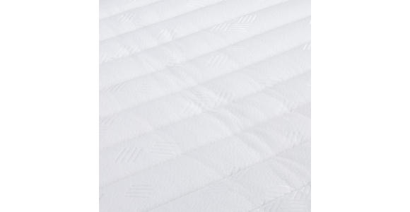 Boxspringbett mit Topper & Matratze H2 180x200cm Hampton - Anthrazit/Alufarben, KONVENTIONELL, Textil (180/200cm) - Luca Bessoni