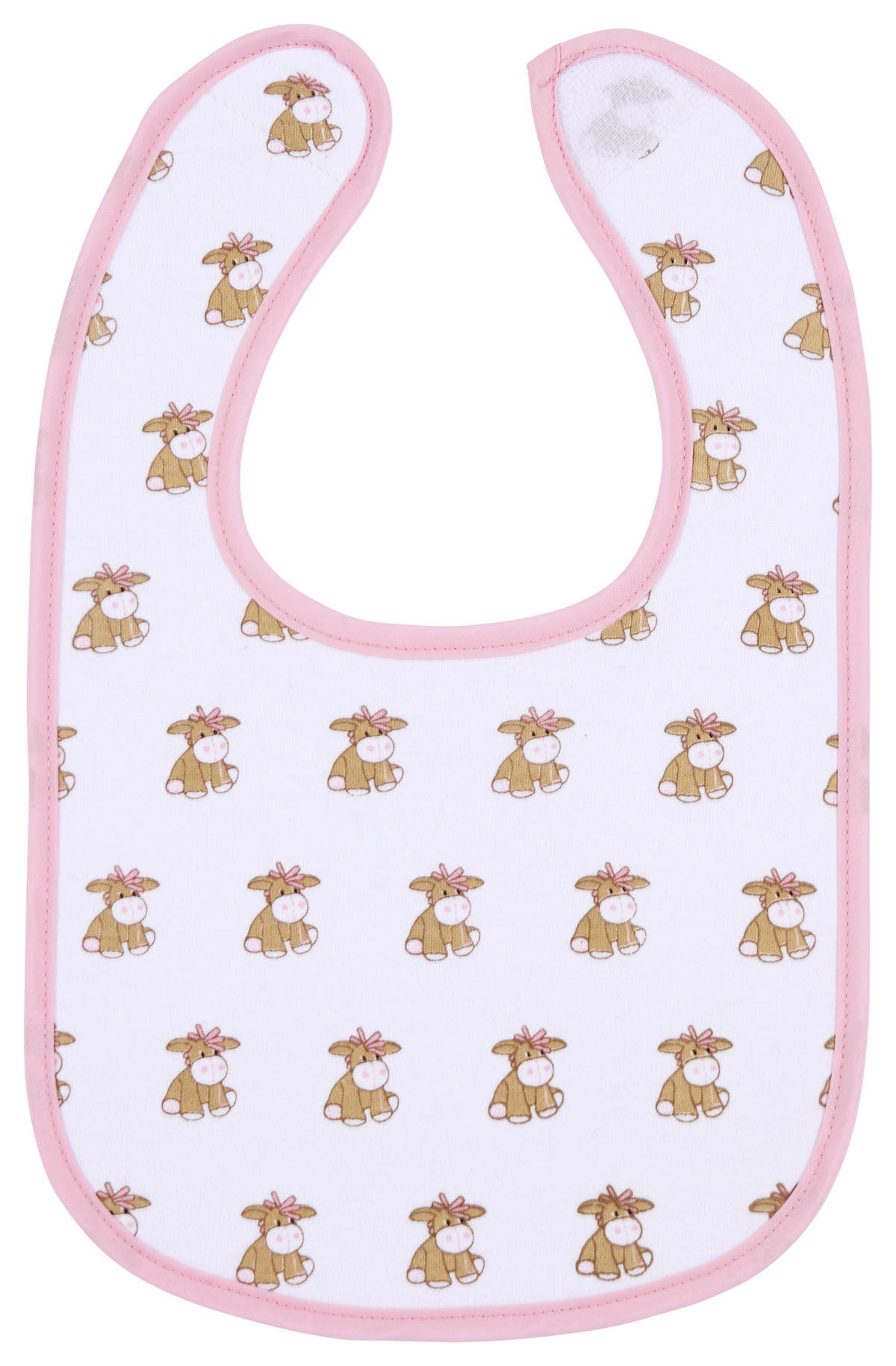 BRYNDÁČEK - bílá/růžová, Basics, textil (21/32cm) - My Baby Lou