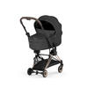 BUGGY COŸA Comfort Rosegold  - Roségold/Schwarz, Basics, Kunststoff/Textil (79/44cm) - cybex PLATINUM