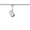 SCHIENENSYSTEM-STRAHLER URail 5,9/18/9 cm   - Chromfarben, Design, Metall (5,9/18/9cm) - Paulmann