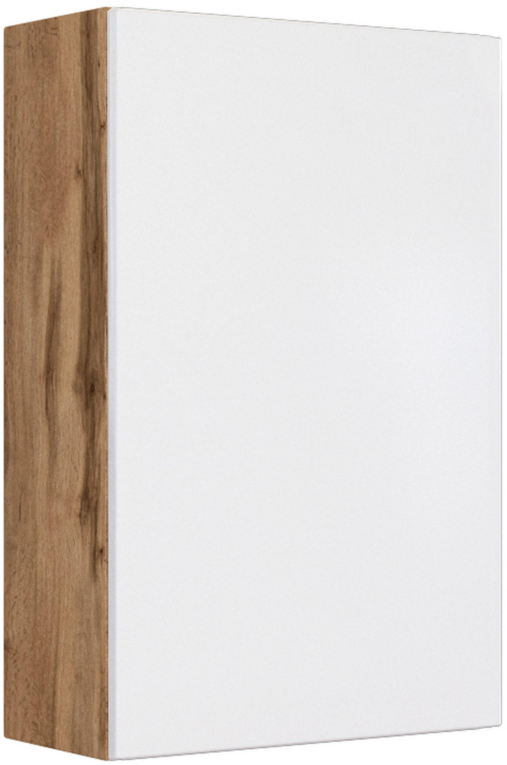 HÄNGESCHRANK 40/64/20 cm  - Eiche Wotan/Weiß, MODERN, Holzwerkstoff (40/64/20cm) - Held