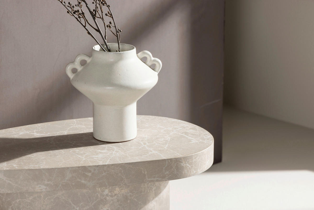 BEISTELLTISCH in Holz 50/30/35 cm  - Hellgrau, MODERN, Holz (50/30/35cm) - Livetastic