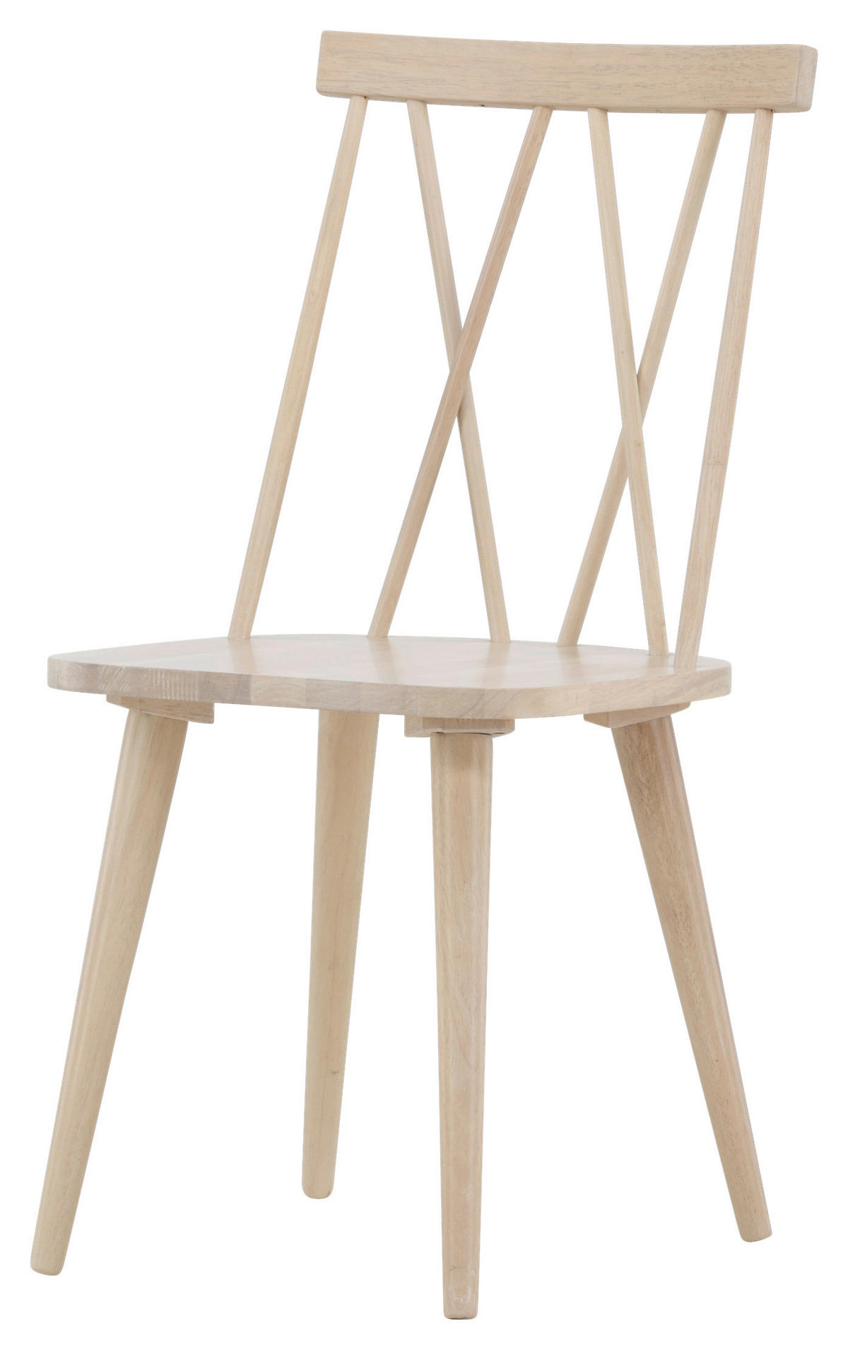 STUHL-SET 2 Stück  in  - Weiß, Design, Holz (43/88/50cm) - Livetastic