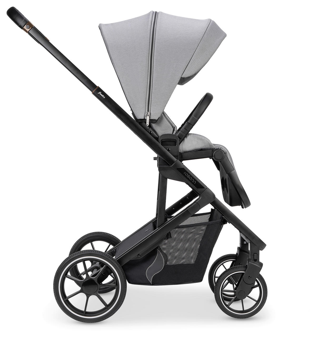 KOMBIKINDERWAGEN  Juntos  Rock  - Hellgrau, Basics (84/97,5/53,5cm) - Osann