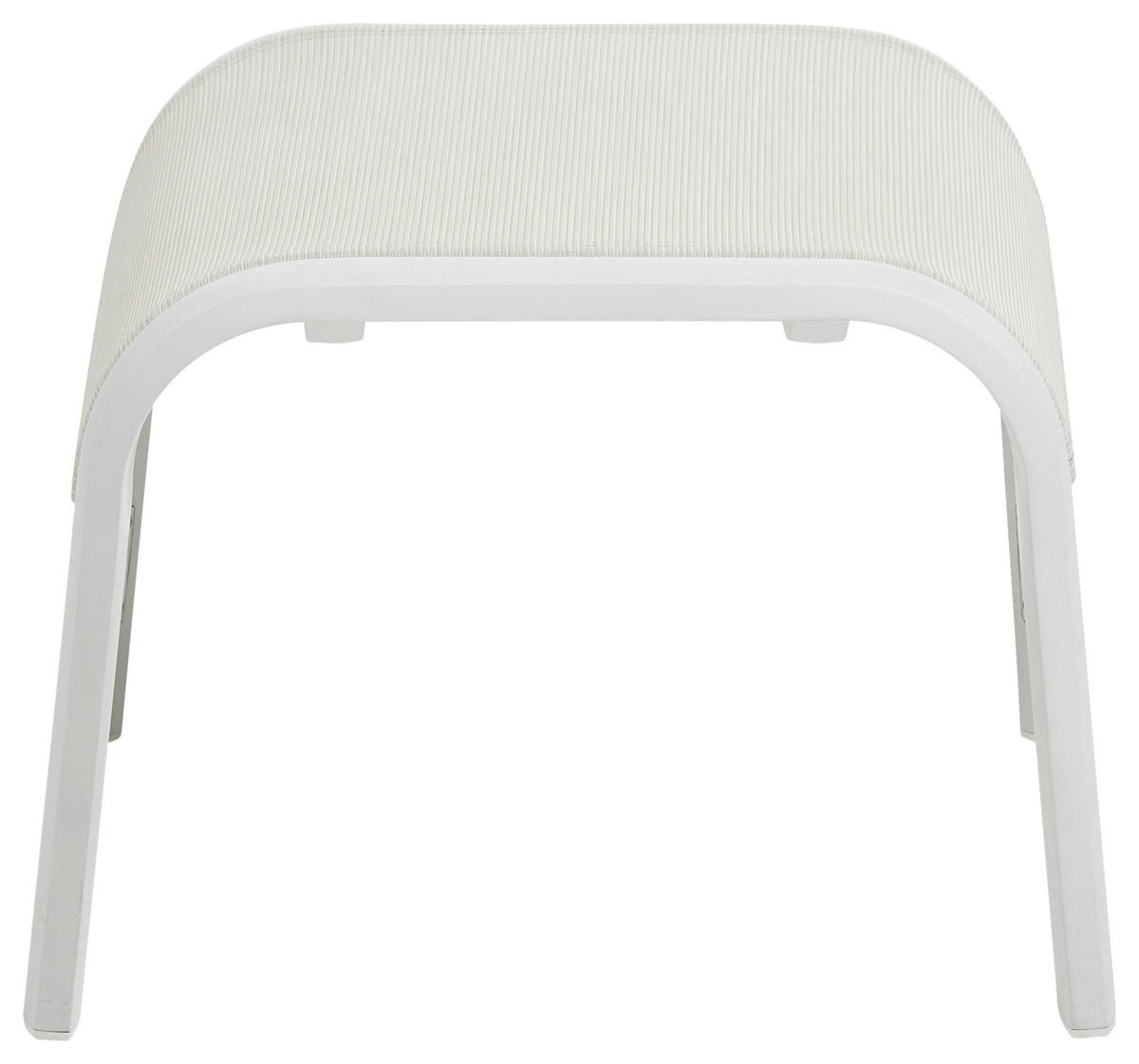 GARTENHOCKER  - Beige/Weiß, Basics, Textil/Metall (49/40/56cm) - Kettler