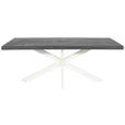 TISCHGESTELL in Metall 160/70/72 cm - Creme, Design, Metall (160/70/72cm) - Landscape