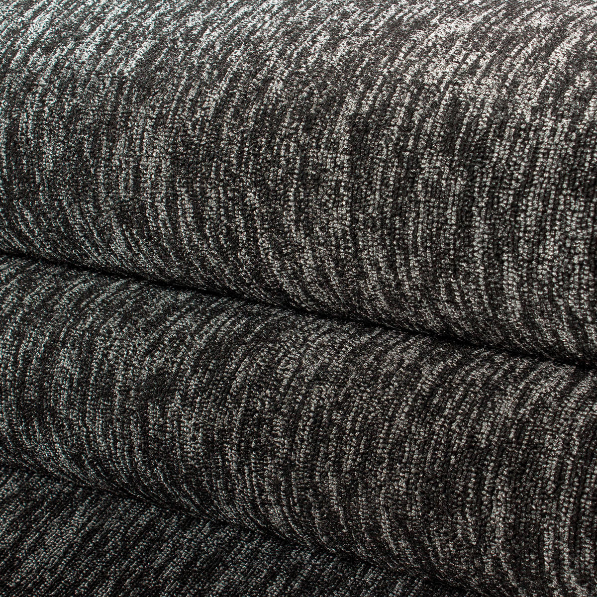 FLATVÄVD MATTA 160/160 cm Nizza  - antracit, Design, textil (160/160cm) - Novel