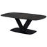 COUCHTISCH in Metall, Glas, Keramik 120/70/43 cm - Dunkelgrau/Schwarz, MODERN, Glas/Keramik (120/70/43cm) - Novel COUCHTISCH in Metall, Glas, Keramik 120/70/43 cm - Dunkelgrau/Schwarz, MODERN, Glas/Keramik (120/70/43cm) - Novel