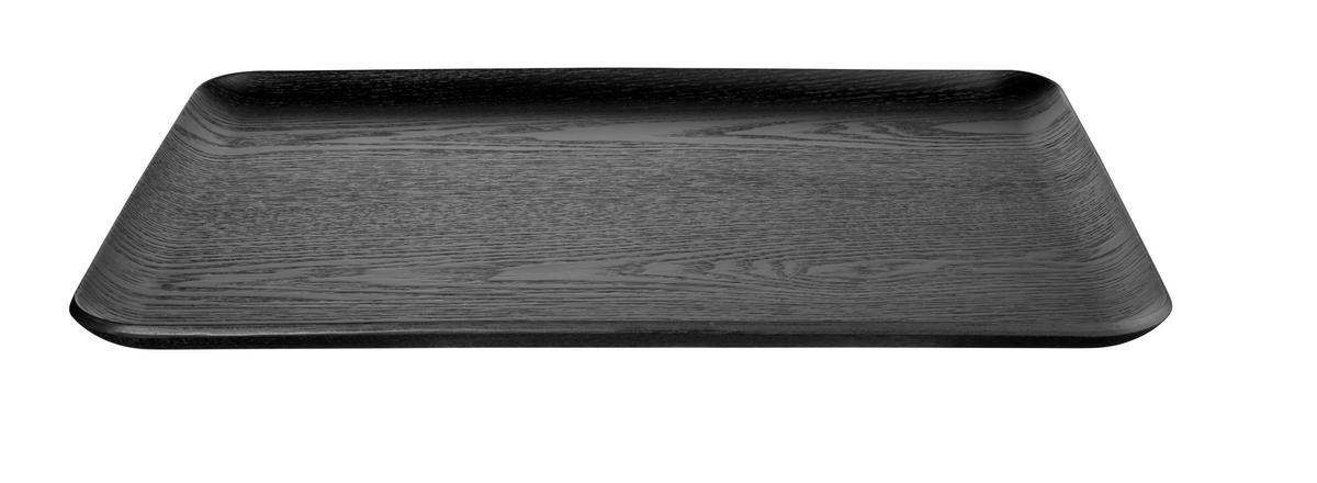 PLATEAU   36/28/1,5 cm   - Schwarz, Basics, Holz (36/28/1,5cm) - ASA