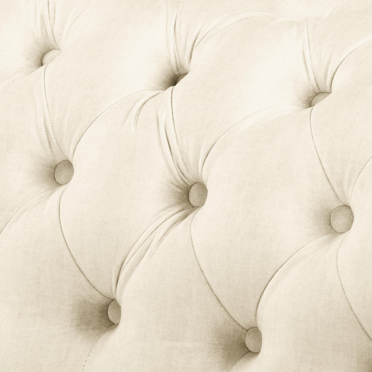 SESSEL in Mikrofaser Creme  - Creme, Design, Holz/Textil (128/75/91cm) - P & B