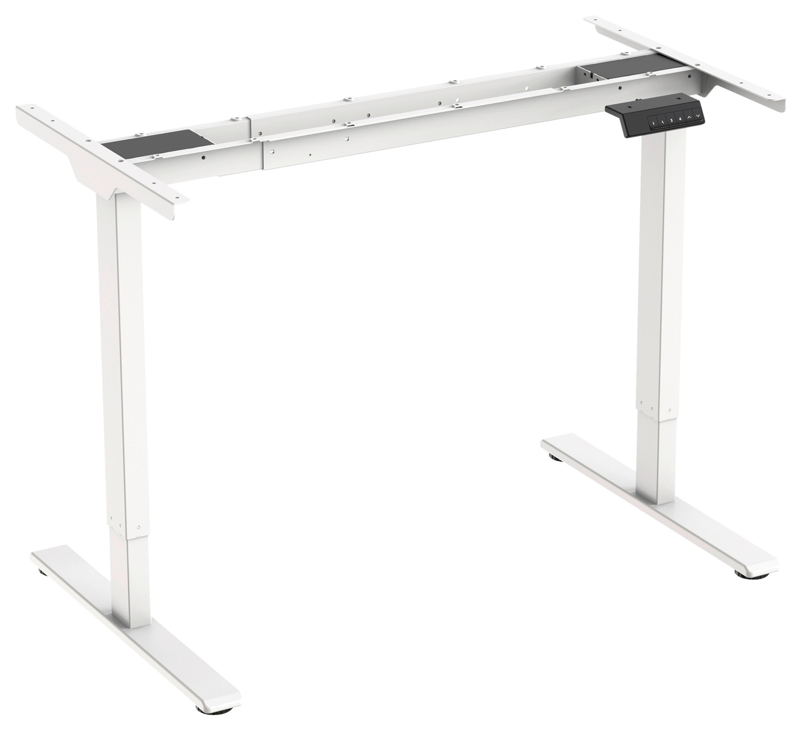 TISCHGESTELL   - Weiß, MODERN, Metall (112/70/119/68cm) - MID.YOU