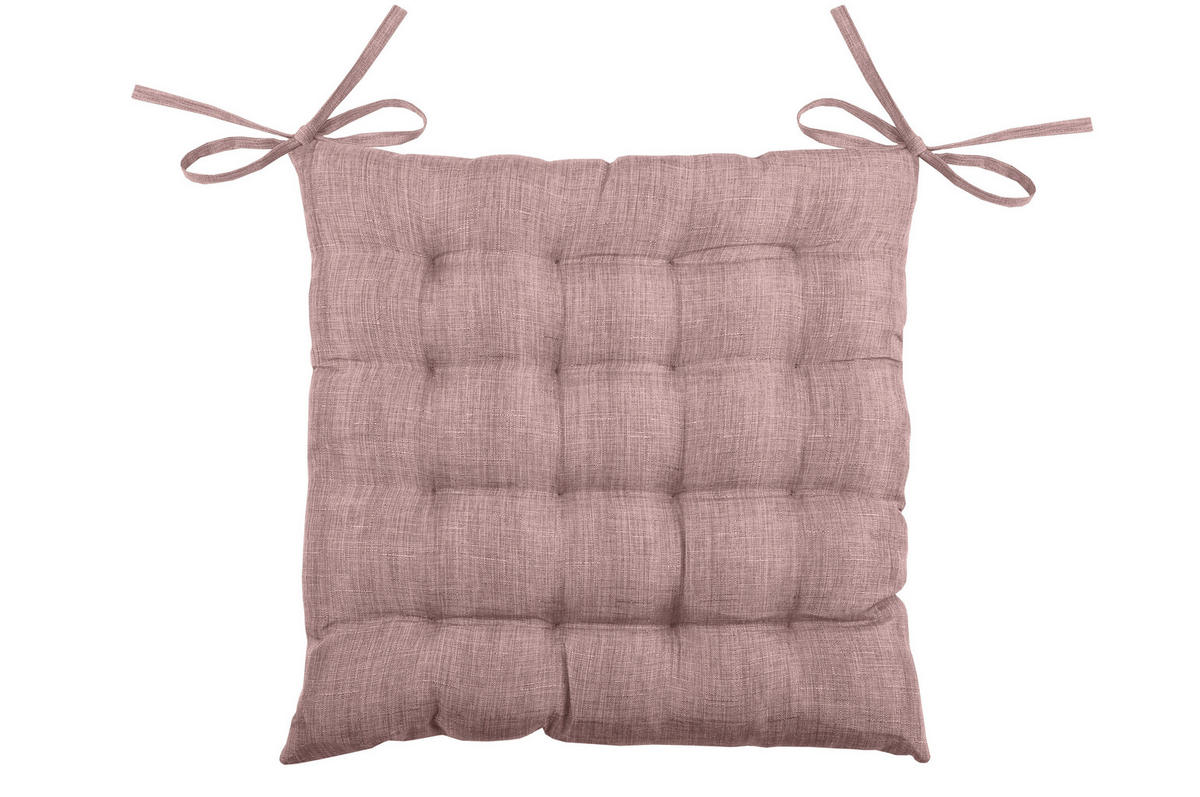 JASTUK ZA SEDENJE pink 40/40 cm  - pink, Konvencionalno, tekstil (40/40cm)