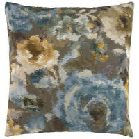 ZIERKISSEN  50/50 cm   - Gelb/Olivgrün, Design, Textil (50/50cm) - Ambiente